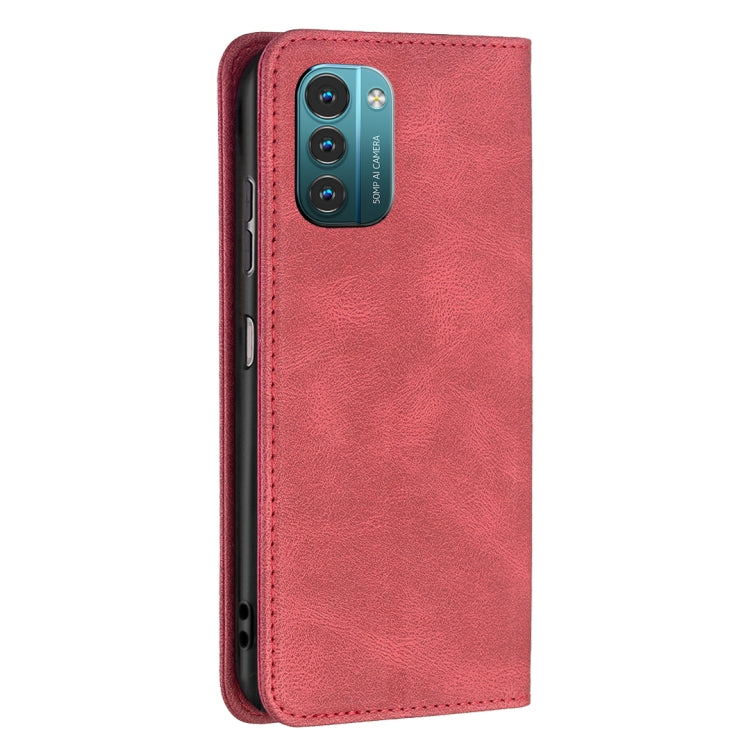 For Nokia G21 / G11 Magnetic RFID Blocking Anti-Theft Leather Phone Case
