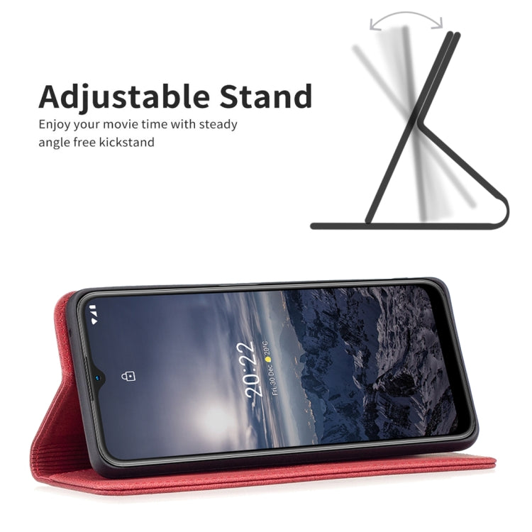 For Nokia G21 / G11 Magnetic RFID Blocking Anti-Theft Leather Phone Case