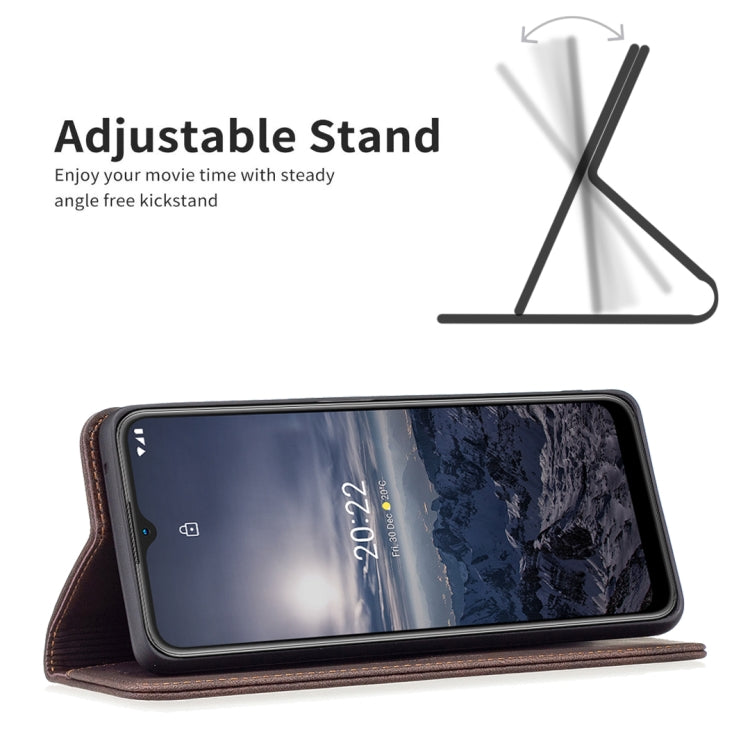 For Nokia G21 / G11 Magnetic RFID Blocking Anti-Theft Leather Phone Case