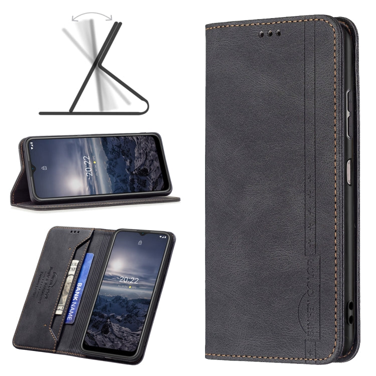 For Nokia G21 / G11 Magnetic RFID Blocking Anti-Theft Leather Phone Case