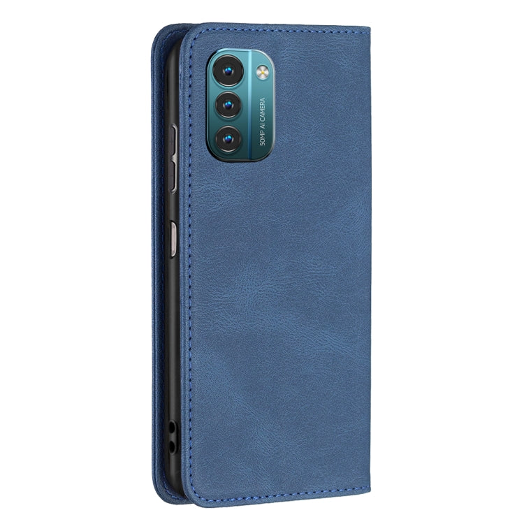For Nokia G21 / G11 Magnetic RFID Blocking Anti-Theft Leather Phone Case