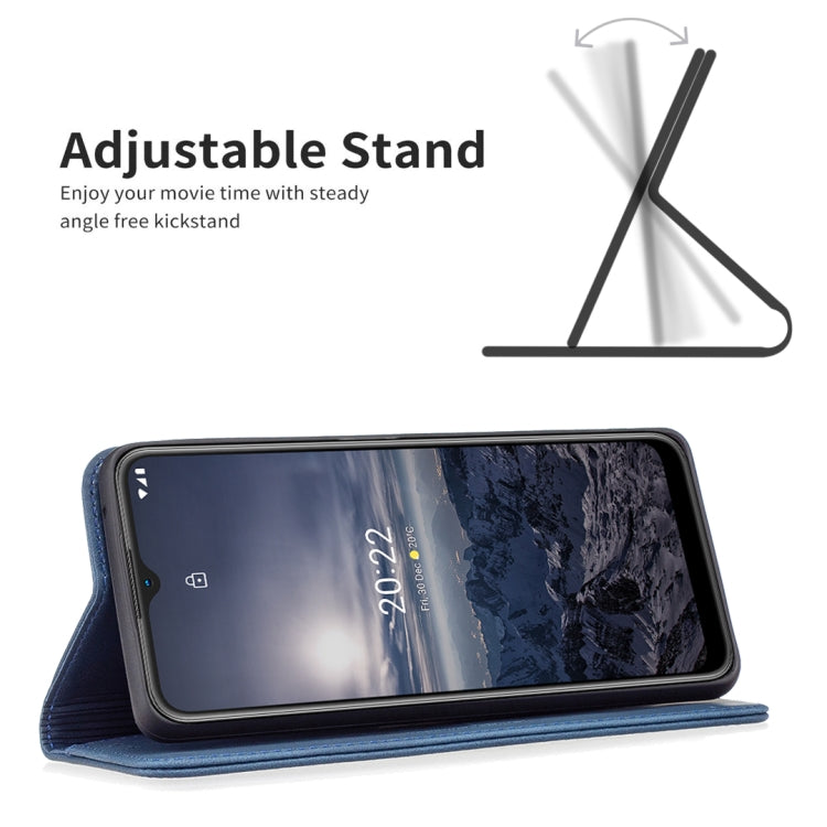 For Nokia G21 / G11 Magnetic RFID Blocking Anti-Theft Leather Phone Case