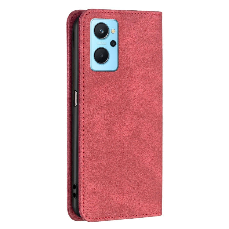 For OPPO A36 4G / A96 4G / A76 4G / K10 4G / Realme 9i Magnetic RFID Blocking Anti-Theft Leather Phone Case