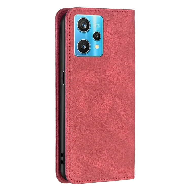 For OPPO Realme 9 Pro+ Magnetic RFID Blocking Anti-Theft Leather Phone Case