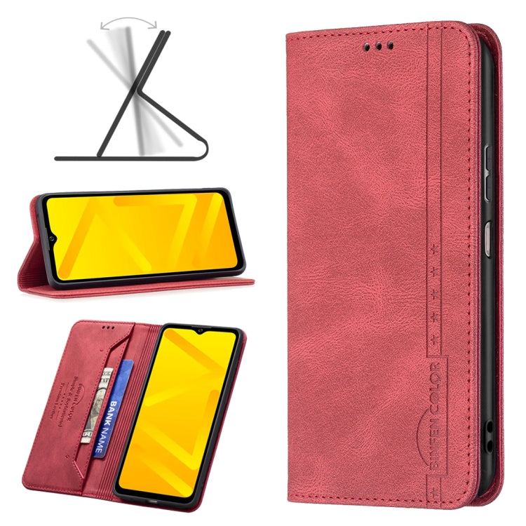 For ZTE Blade A71 Magnetic RFID Blocking Anti-Theft Leather Phone Case
