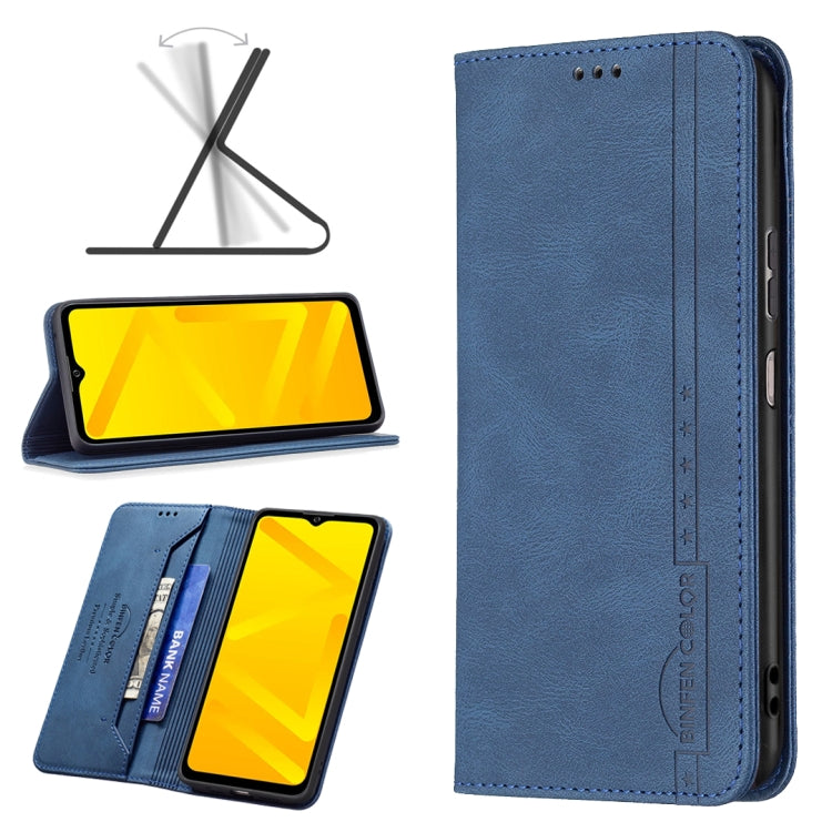 For ZTE Blade A71 Magnetic RFID Blocking Anti-Theft Leather Phone Case