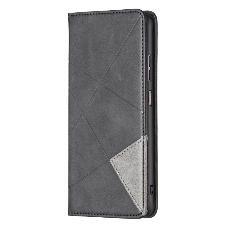 For Samsung Galaxy A23 5G Prismatic Invisible Magnetic Leather Phone Case