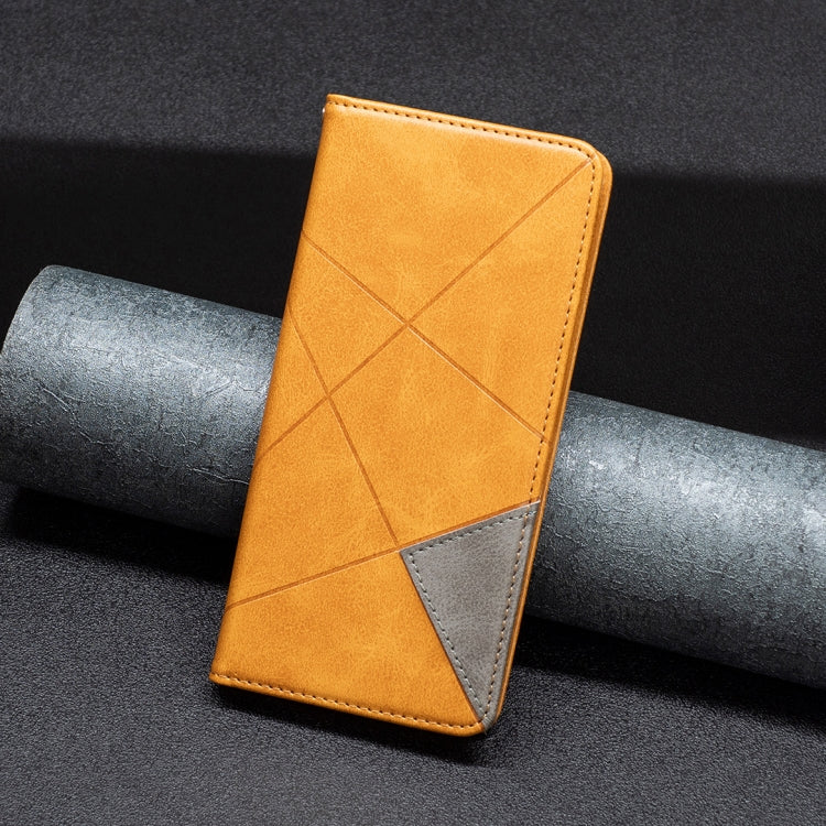 For ZTE Blade A51 Prismatic Invisible Magnetic Leather Phone Case
