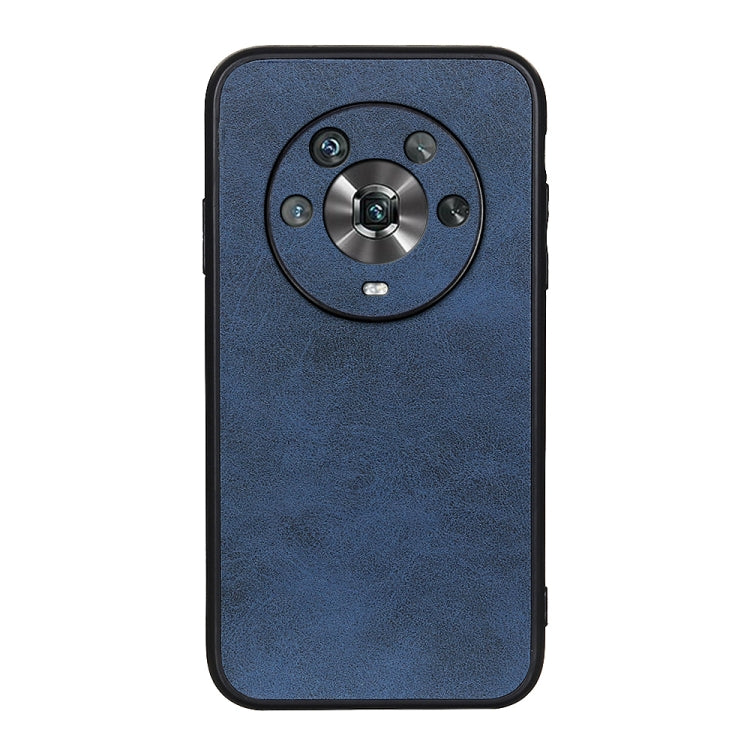 For Honor Magic4 Two-color Calf Texture PU Phone Case