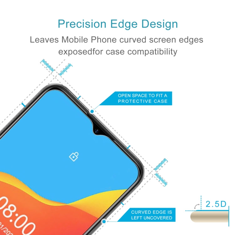 10 PCS 0.26mm 9H 2.5D Tempered Glass Film For Ulefone Note 10P