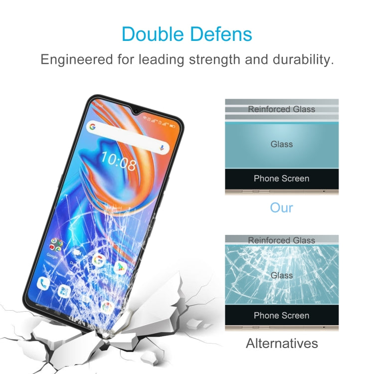 50 PCS 0.26mm 9H 2.5D Tempered Glass Film For Umidigi A13 / A13S