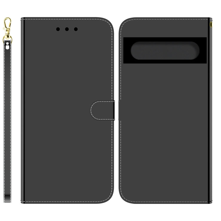For Google Pixel 7 Pro 5G Imitated Mirror Surface Horizontal Flip Leather Phone Case
