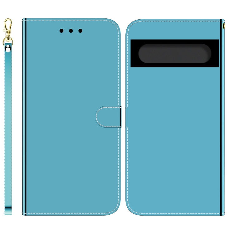 For Google Pixel 7 5G Imitated Mirror Surface Horizontal Flip Leather Phone Case