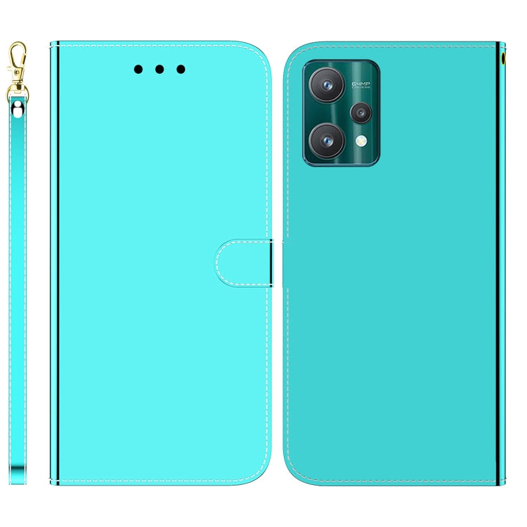 For Realme 9 Pro+ Imitated Mirror Surface Horizontal Flip Leather Phone Case