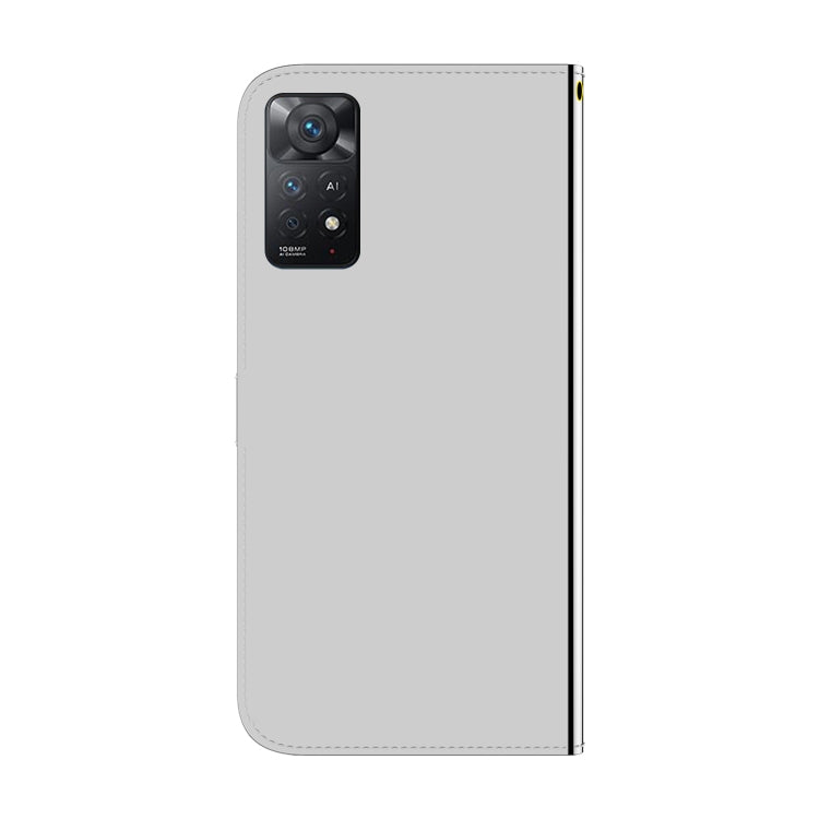 For Redmi Note 11 Pro 4G / 5G Imitated Mirror Surface Horizontal Flip Leather Phone Case