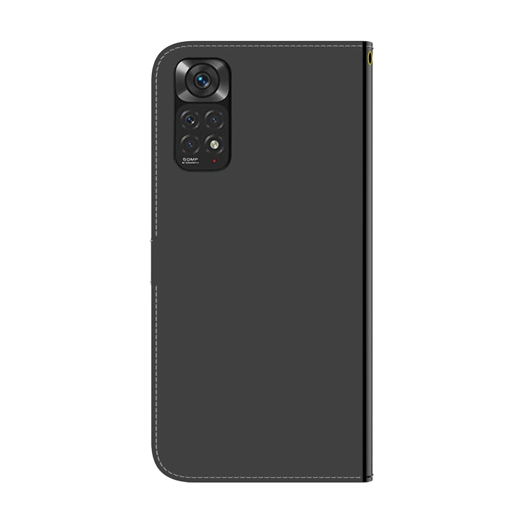 For Redmi Note 11 Overseas Version / Note 11S Imitated Mirror Surface Horizontal Flip Leather Phone Case