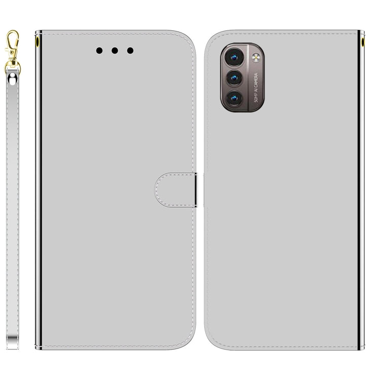 For Nokia G11 / G21 Imitated Mirror Surface Horizontal Flip Leather Phone Case