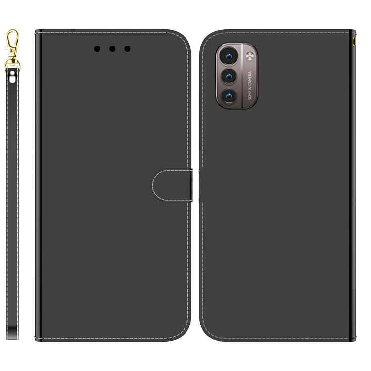 For Nokia G11 / G21 Imitated Mirror Surface Horizontal Flip Leather Phone Case