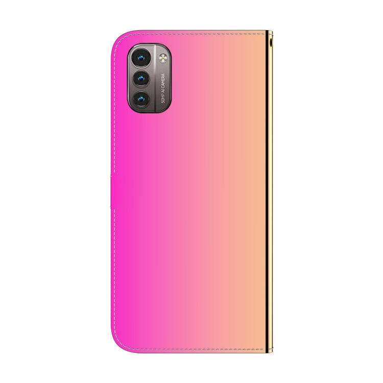 For Nokia G11 / G21 Imitated Mirror Surface Horizontal Flip Leather Phone Case