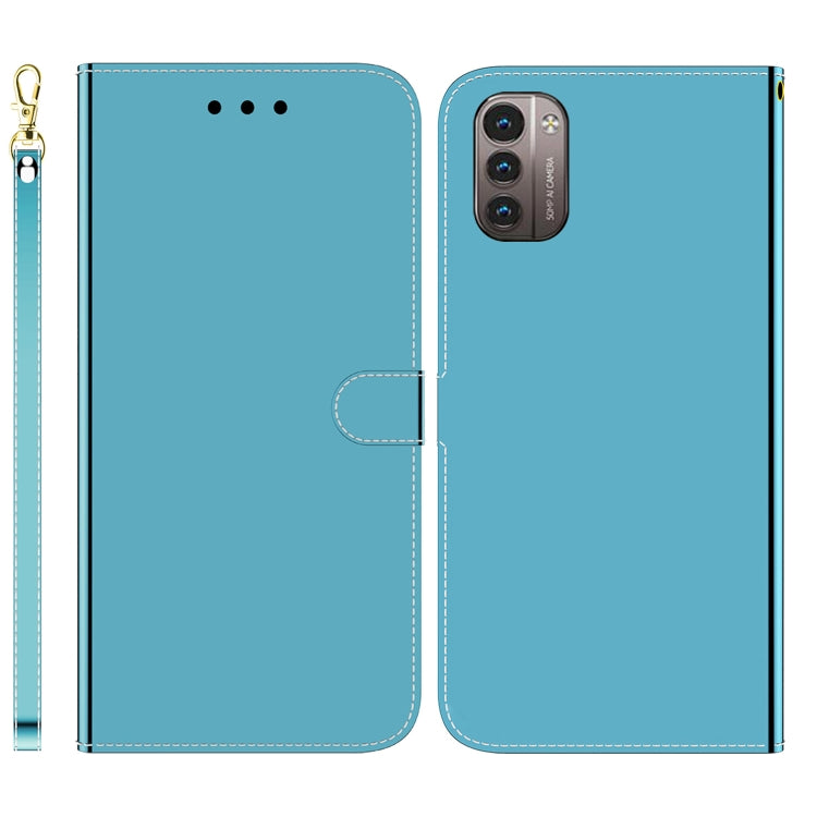 For Nokia G11 / G21 Imitated Mirror Surface Horizontal Flip Leather Phone Case