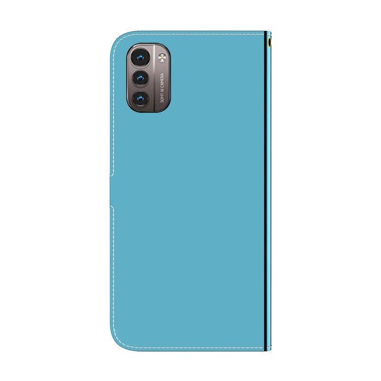 For Nokia G11 / G21 Imitated Mirror Surface Horizontal Flip Leather Phone Case