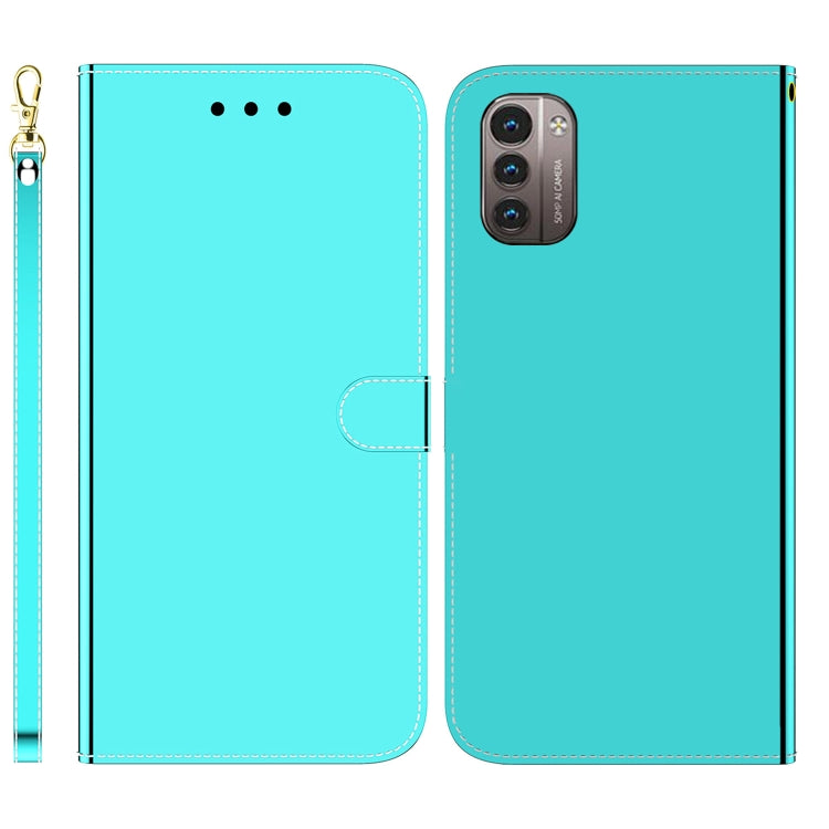 For Nokia G11 / G21 Imitated Mirror Surface Horizontal Flip Leather Phone Case