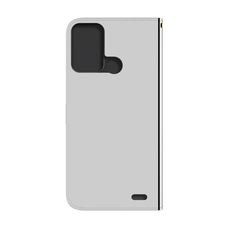 For ZTE Blade A52 Imitated Mirror Surface Horizontal Flip Leather Phone Case