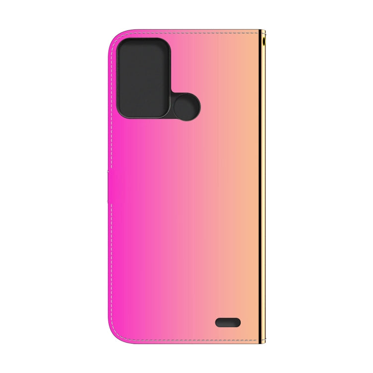 For ZTE Blade A52 Imitated Mirror Surface Horizontal Flip Leather Phone Case