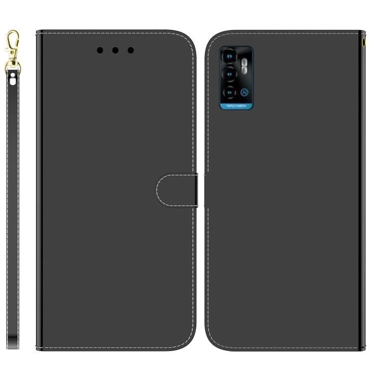 For ZTE Blade A72 / V40 Vita Imitated Mirror Surface Horizontal Flip Leather Phone Case