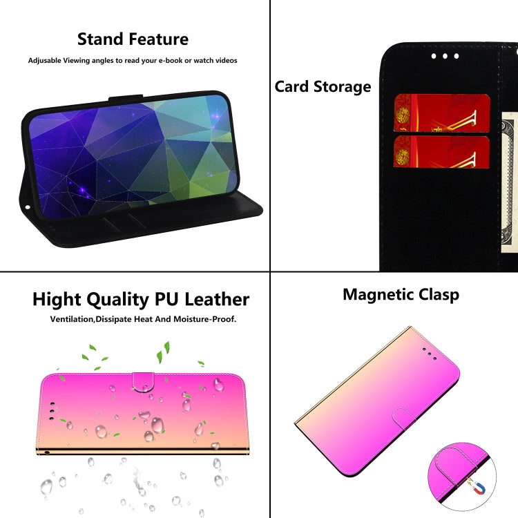 For ZTE Blade A72 / V40 Vita Imitated Mirror Surface Horizontal Flip Leather Phone Case