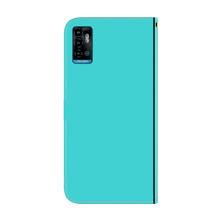 For ZTE Blade A72 / V40 Vita Imitated Mirror Surface Horizontal Flip Leather Phone Case
