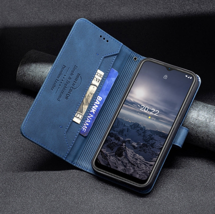 For Nokia G21 / G11 Magnetic Clasp RFID Blocking Anti-Theft Leather Case