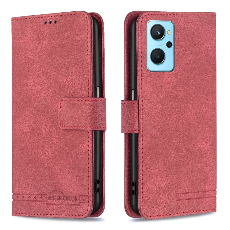 For OPPO A36 4G / A96 4G / A76 4G / K10 4G / Realme 9i Magnetic Clasp RFID Blocking Anti-Theft Leather Case