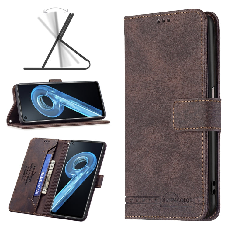 For OPPO A36 4G / A96 4G / A76 4G / K10 4G / Realme 9i Magnetic Clasp RFID Blocking Anti-Theft Leather Case