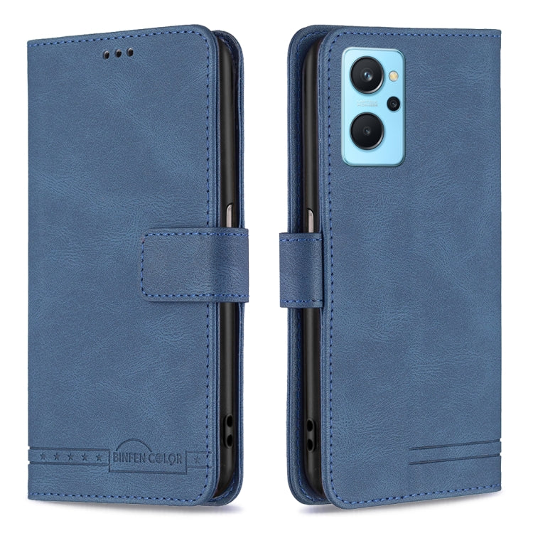 For OPPO A36 4G / A96 4G / A76 4G / K10 4G / Realme 9i Magnetic Clasp RFID Blocking Anti-Theft Leather Case
