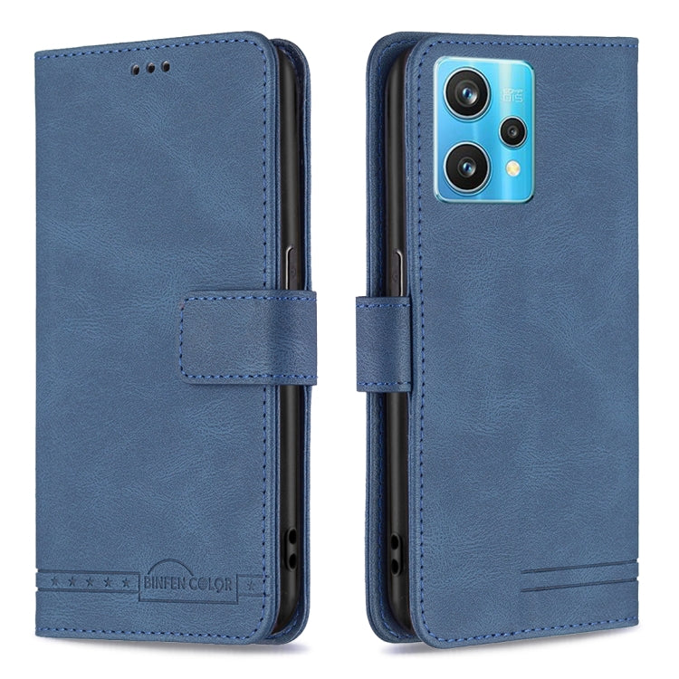 For OPPO Realme 9 Pro+ Magnetic Clasp RFID Blocking Anti-Theft Leather Case