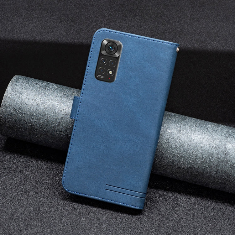 For Xiaomi Redmi Note 11 Magnetic Clasp RFID Blocking Anti-Theft Leather Case