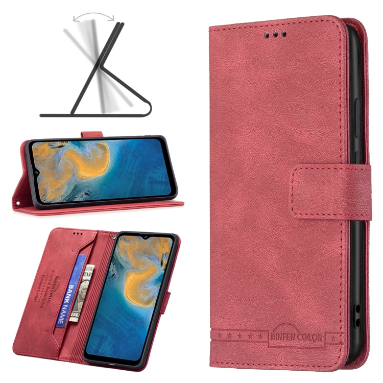 For ZTE Blade A51 Magnetic Clasp RFID Blocking Anti-Theft Leather Case