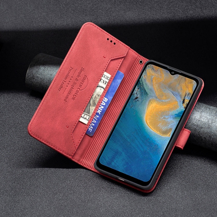 For ZTE Blade A51 Magnetic Clasp RFID Blocking Anti-Theft Leather Case