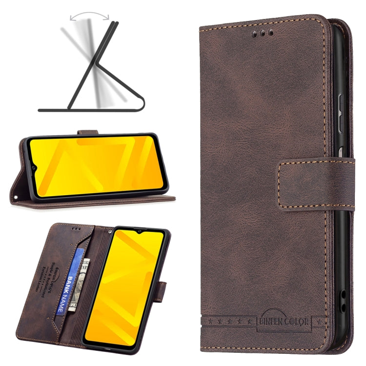 For ZTE Blade A71 Magnetic Clasp RFID Blocking Anti-Theft Leather Case