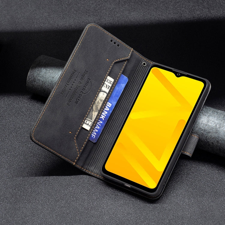 For ZTE Blade A71 Magnetic Clasp RFID Blocking Anti-Theft Leather Case