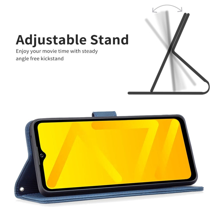 For ZTE Blade A71 Magnetic Clasp RFID Blocking Anti-Theft Leather Case