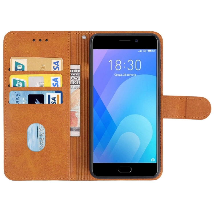 Leather Phone Case For Meizu M6 Note