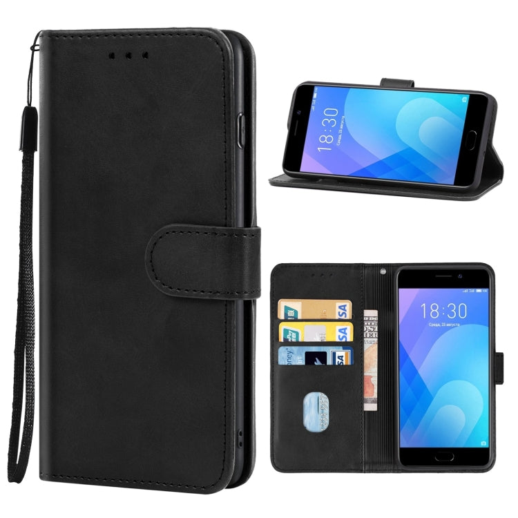 Leather Phone Case For Meizu M6 Note
