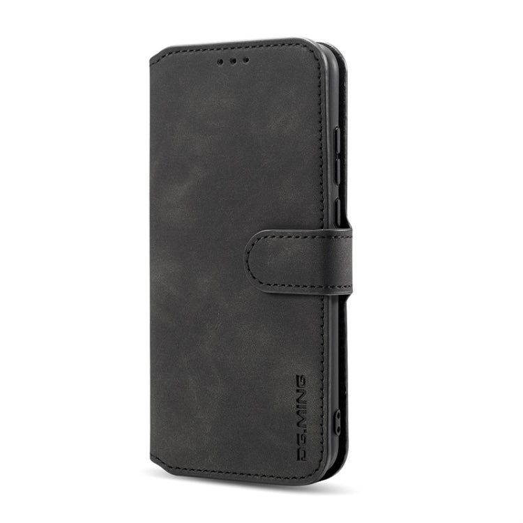 For Huawei P Smart 2019 DG.MING Retro Oil Side Horizontal Flip Case with Holder & Card Slots & Wallet