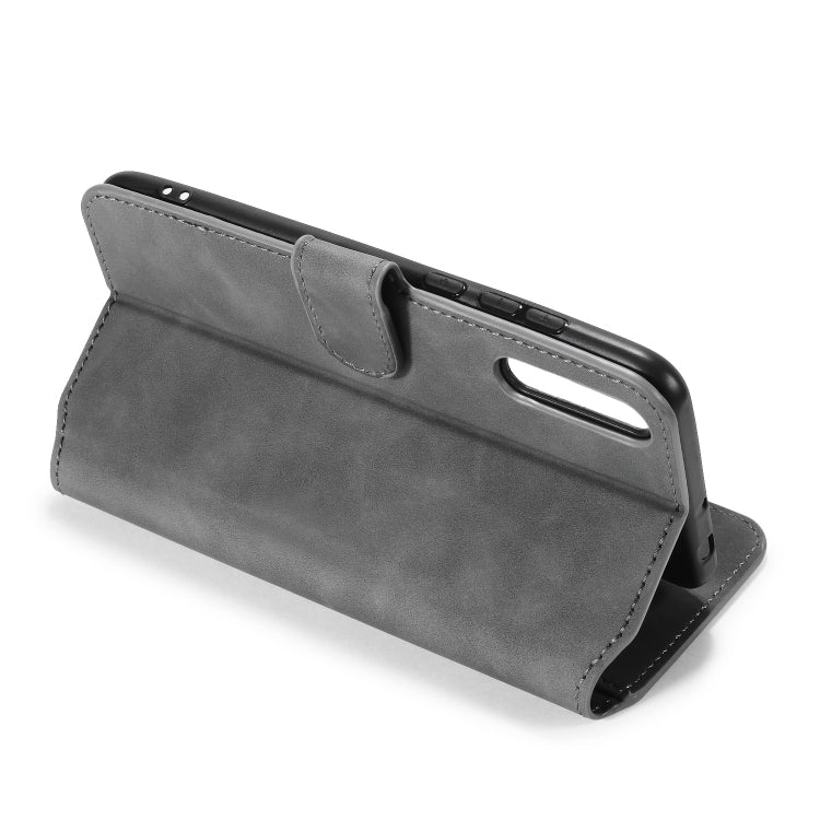 For Huawei Enjoy 10s DG.MING Retro Oil Side Horizontal Flip Case with Holder & Card Slots & Wallet