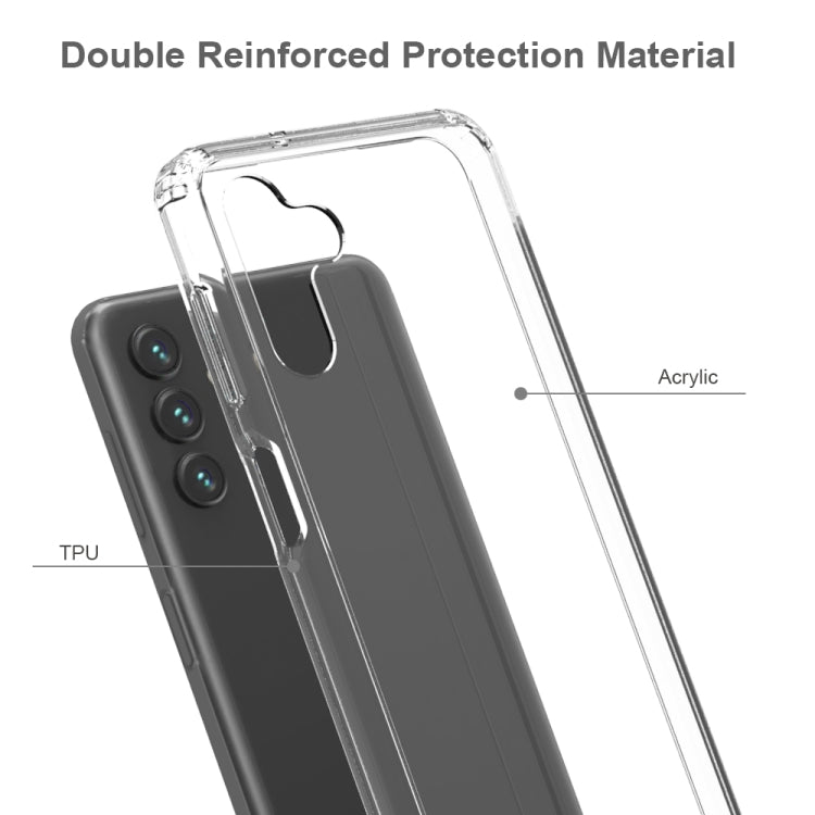For Samsung Galaxy A13 5G Shockproof Scratchproof TPU + Acrylic Protective Phone Case