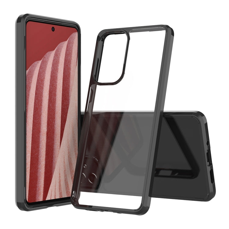 For Samsung Galaxy A73 5G Shockproof Scratchproof TPU + Acrylic Protective Phone Case