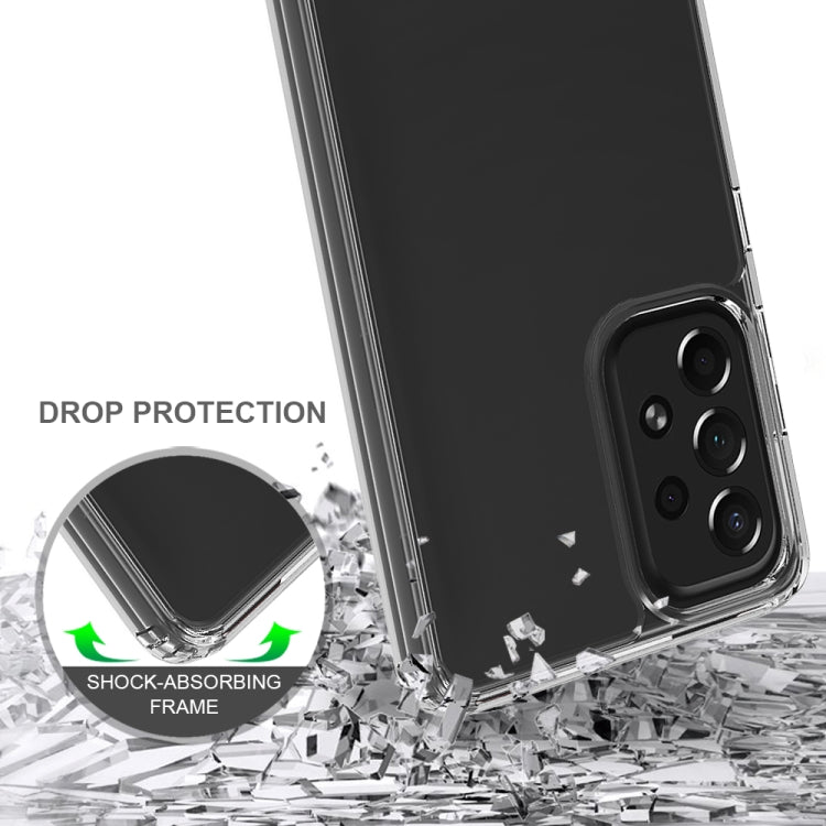 For Samsung Galaxy A73 5G Shockproof Scratchproof TPU + Acrylic Protective Phone Case