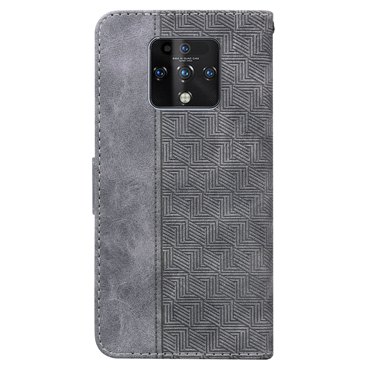 For Tecno Camon 16 Premier Geometric Embossed Leather Phone Case